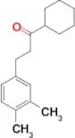 Cyclohexyl 2-(3,4-dimethylphenyl)ethyl ketone