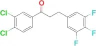 3',4'-dichloro-3-(3,4,5-trifluorophenyl)propiophenone
