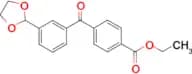 4'-carboethoxy-3-(1,3-dioxolan-2-yl)benzophenone