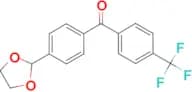 4-(1,3-dioxolan-2-yl)-4'-trifluoromethylbenzophenone