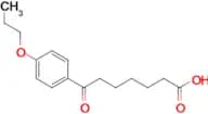 7-oxo-7-(4-n-propoxyphenyl)heptanoic acid