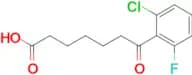 7-(2-Chloro-6-fluorophenyl)-7-oxoheptanoic acid