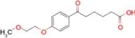 6-[4-(2-Methoxyethoxy)phenyl]-6-oxohexanoic acid