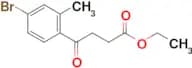 Ethyl 4-(4-bromo-2-methylphenyl)-4-oxobutyrate