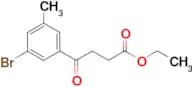 Ethyl 4-(3-bromo-5-methylphenyl)-4-oxobutyrate