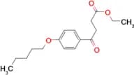 Ethyl 4-oxo-4-(4-pentyloxyphenyl)butyrate