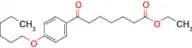 Ethyl 7-(4-hexyloxyphenyl)-7-oxoheptanoate