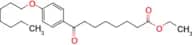 Ethyl 8-(4-heptyloxyphenyl)-8-oxooctanoate