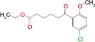 Ethyl 6-(5-Chloro-2-methoxyphenyl)-6-oxohexanoate
