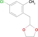 4-Chloro-2-methyl (1,3-dioxolan-2-ylmethyl)benzene