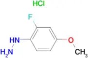 (2-Fluoro-4-methoxyphenyl)hydrazine hydrochloride