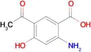 5-Acetyl-2-amino-4-hydroxybenzoic acid