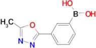 (3-(5-Methyl-1,3,4-oxadiazol-2-yl)phenyl)boronic acid