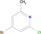 4-Bromo-2-chloro-6-methylpyridine
