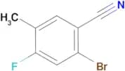 2-Bromo-4-fluoro-5-methylbenzonitrile