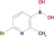 (6-Bromo-2-methylpyridin-3-yl)boronic acid