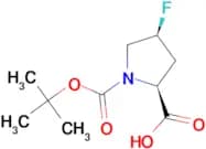 (2S,4S)-1-(tert-Butoxycarbonyl)-4-fluoropyrrolidine-2-carboxylic acid