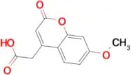 2-(7-Methoxy-2-oxo-2H-chromen-4-yl)acetic acid