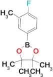2-(4-Fluoro-3-methylphenyl)-4,4,5,5-tetramethyl-1,3,2-dioxaborolane