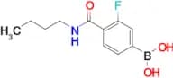 (4-(Butylcarbamoyl)-3-fluorophenyl)boronic acid