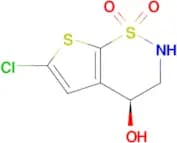 (S)-6-Chloro-4-hydroxy-3,4-dihydro-2H-thieno[3,2-e][1,2]thiazine 1,1-dioxide