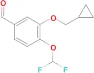 4-(Difluoromethoxy)-3-(cyclopropylmethoxy)benzaldehyde