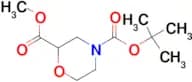4-tert-Butyl 2-methyl morpholine-2,4-dicarboxylate