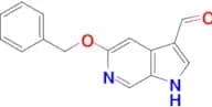 5-(Benzyloxy)-1H-pyrrolo[2,3-c]pyridine-3-carbaldehyde