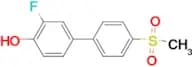 3-Fluoro-4'-(methylsulfonyl)-[1,1'-biphenyl]-4-ol