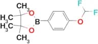 2-(4-(Difluoromethoxy)phenyl)-4,4,5,5-tetramethyl-1,3,2-dioxaborolane