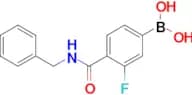 (4-(Benzylcarbamoyl)-3-fluorophenyl)boronic acid