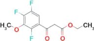 3-Oxo-3-(2,4,5-trifluoro-3-methoxyphenyl)propionic acid ethyl ester