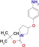 Tert-Butyl 3-(4-aminophenoxy)pyrrolidine-1-carboxylate