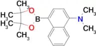 N,N-Dimethyl-4-(4,4,5,5-tetramethyl-1,3,2-dioxaborolan-2-yl)naphthalen-1-amine