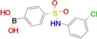 (4-(N-(3-Chlorophenyl)sulfamoyl)phenyl)boronic acid