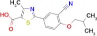 2-(3-Cyano-4-isobutoxyphenyl)-4-methylthiazole-5-carboxylic acid