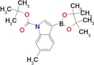 Tert-Butyl 6-methyl-3-(4,4,5,5-tetramethyl-1,3,2-dioxaborolan-2-yl)-1H-indole-1-carboxylate