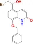 (R)-8-(Benzyloxy)-5-(2-bromo-1-hydroxyethyl)quinolin-2(1H)-one