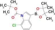 Tert-Butyl 7-chloro-3-(4,4,5,5-tetramethyl-1,3,2-dioxaborolan-2-yl)-1H-indole-1-carboxylate