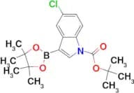 Tert-Butyl 5-chloro-3-(4,4,5,5-tetramethyl-1,3,2-dioxaborolan-2-yl)-1H-indole-1-carboxylate