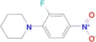 (2-Fluoro-4-nitrophenyl)piperidine