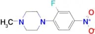 1-(2-Fluoro-4-nitrophenyl)-4-methylpiperazine