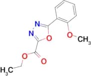 Ethyl 5-(2-methoxyphenyl)-1,3,4-oxadiazole-2-carboxylate