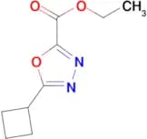 Ethyl 5-cyclobutyl-1,3,4-oxadiazole-2-carboxylate