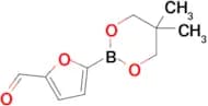 5-(5,5-Dimethyl-1,3,2-dioxaborinan-2-yl)furan-2-carbaldehyde