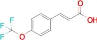 3-(4-(Trifluoromethoxy)phenyl)acrylic acid