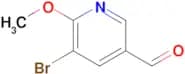 5-Bromo-6-methoxynicotinaldehyde