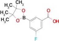 3-Fluoro-5-(4,4,5,5-tetramethyl-1,3,2-dioxaborolan-2-yl)benzoic acid