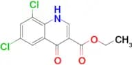 Ethyl 6,8-dichloro-4-hydroxyquinoline-3-carboxylate