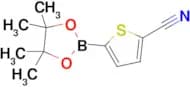 5-(4,4,5,5-Tetramethyl-1,3,2-dioxaborolan-2-yl)thiophene-2-carbonitrile